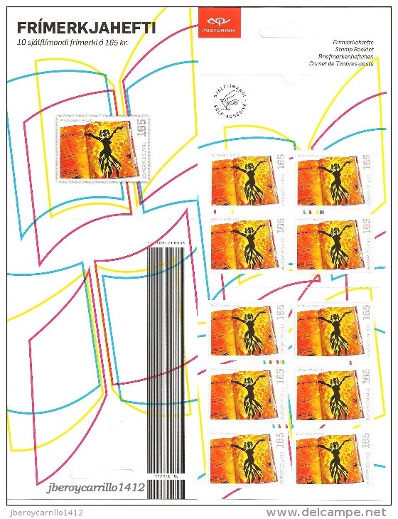 EUROPA 2010- TEMA ANUAL “LIBROS INFANTILES" - COLECCIÓN  DE LOS 17 CARNETS  OFICIALES  EMITIDOS POR 16 PAISES