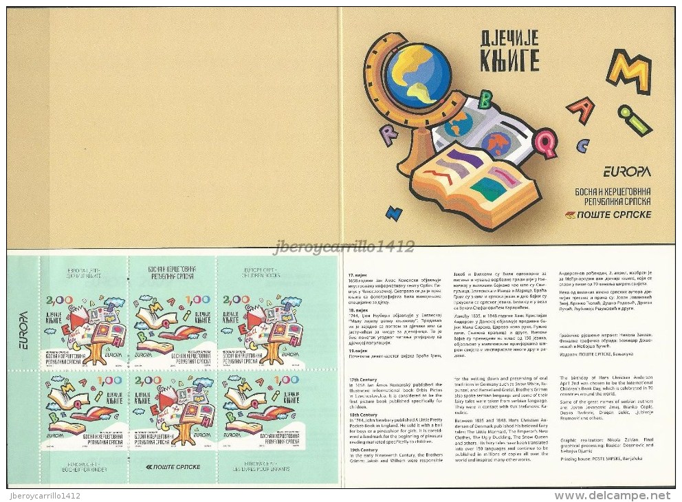 EUROPA 2010- TEMA ANUAL “LIBROS INFANTILES" - COLECCIÓN  DE LOS 17 CARNETS  OFICIALES  EMITIDOS POR 16 PAISES - Komplette Jahrgänge