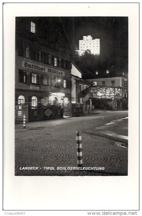 LANDECK   TIROL SCHLOSSBELEUCHTUNG - Landeck