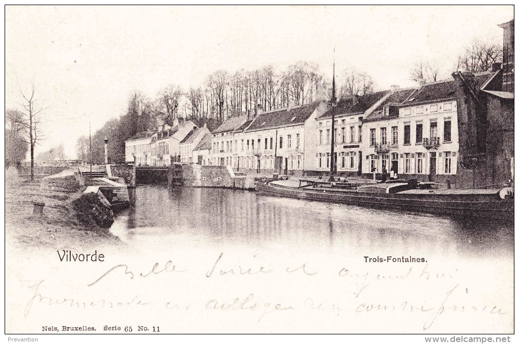 VILVORDE - Trois-Fontaines - Circulée En 1904 - Vilvoorde