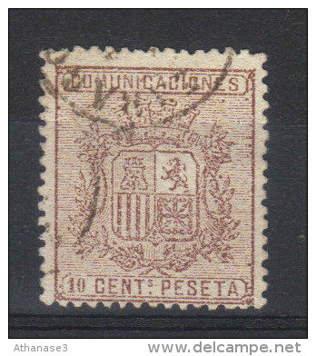 N° 151 Yvert , N° 153 Tipo 2  Edifil    (1874) - Oblitérés