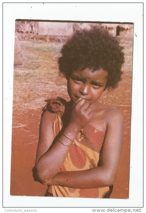 Cp , Enfant , Kenya ,BORANA GIRL , Vierge , Ed : K.A.S. , N° 124 , Phot. : Barone - Kenya