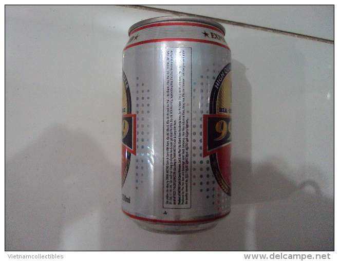 Vietnam Viet Nam 9999 Empty 330ml Beer Can / No More Of This Brand On Local Market / Opened At Bottom - Cannettes