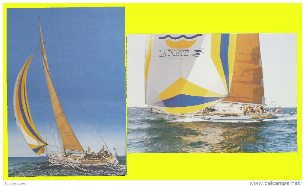 EP N°2755 2756 2778 (2 EX.) 2779 (2 EX.) - AEROPOSTALE  POSTIERS AUTOUR DU MONDE EUROPA 1992 : 6 ENTIERS NEUFS 1992-93 - Lots Et Collections : Entiers Et PAP