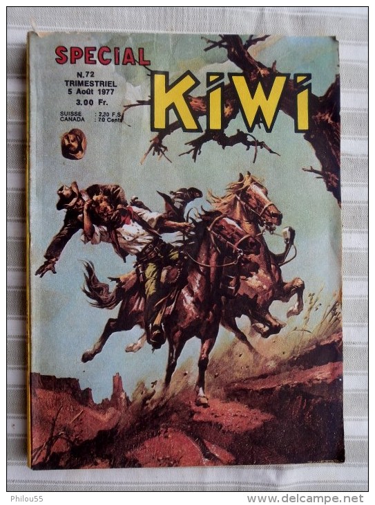 SPECIAL KIWI Trimestriel N° 72  1977 - Kiwi