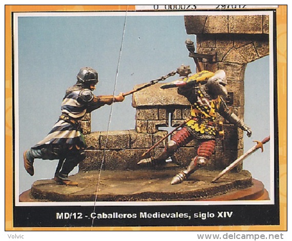 - F.M.BENEITO - Figurines "  Combat De Chevaliers " - 54 Mm- Réf MD 12 - Figurines