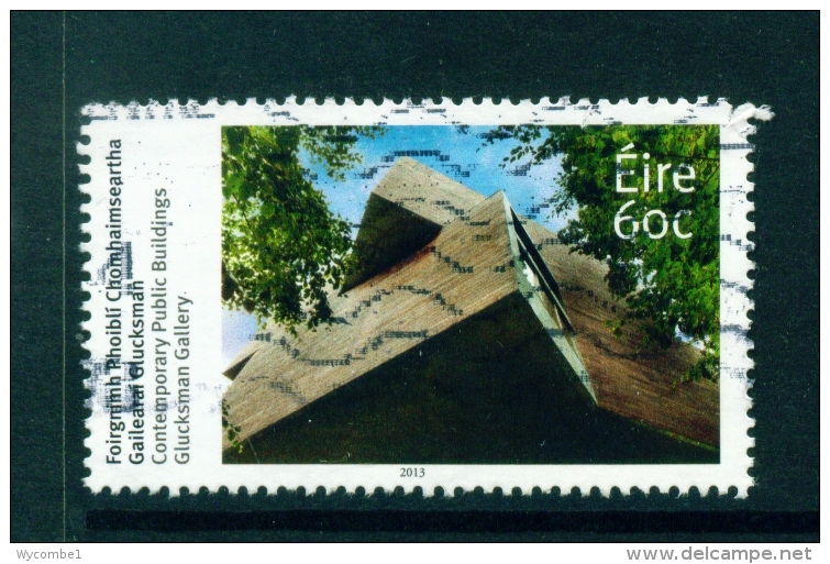 IRELAND  -  2013  Contemporary Public Buildings  60c  Used As Scan - Used Stamps