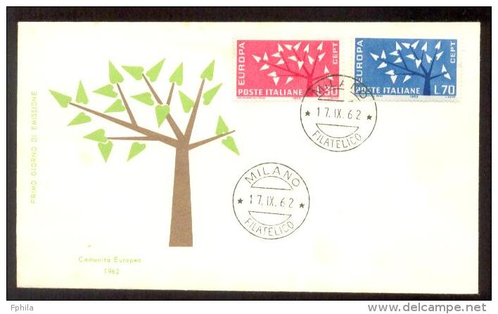 1962 ITALY EUROPA CEPT FDC - FDC