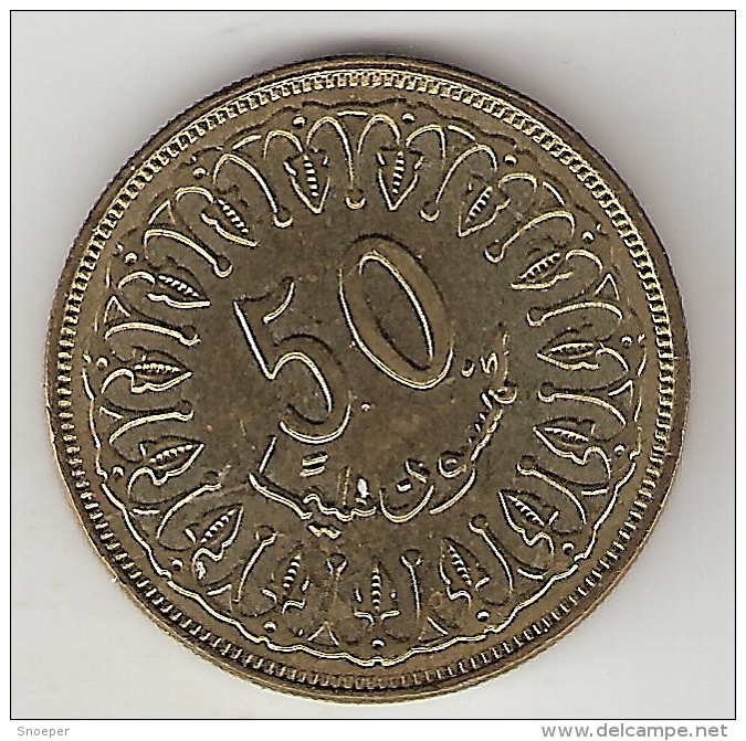 *tunesia  50 Millim 1997    Km 308    Unc !!! - Tunisie