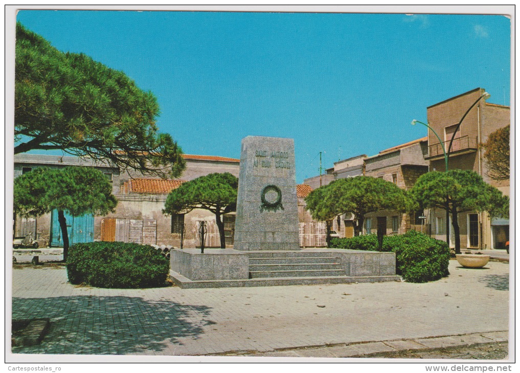 Sant'Antioco-war Memorial-used,perfect Shape - Carbonia