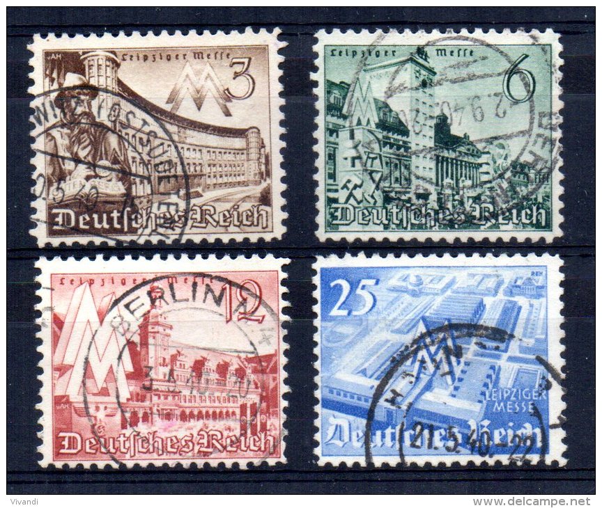 Germany - 1940 - Leipzig Fair - Used - Oblitérés