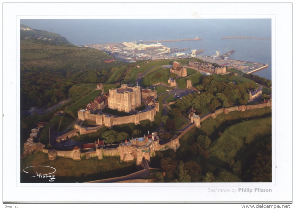 Dover Castle - Sea France By Philip Plisson - Calais Dover Ferry - Dover