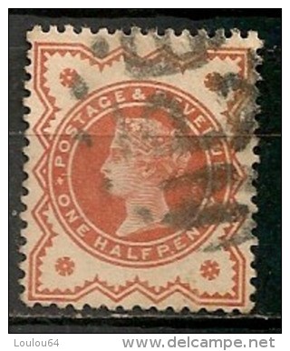 Timbres - Grande-Bretagne - Emission Du "Jubilé" - 1887-1900 - N° 91 - - Gebraucht