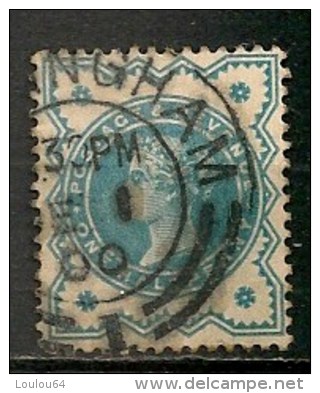 Timbres - Grande-Bretagne - Emission Du "Jubilé" - 1887-1900 - N° 92 - - Gebraucht