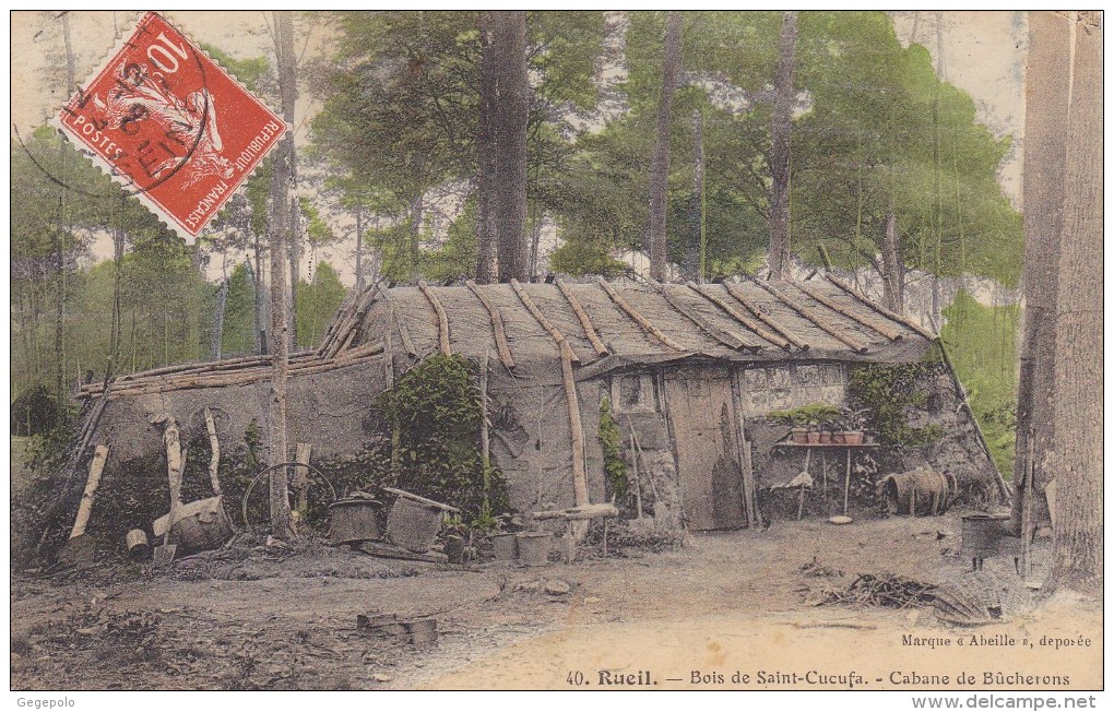 RUEIL  - Bois De Saint-Cucufa - Cabane De Bucherons - Rueil Malmaison