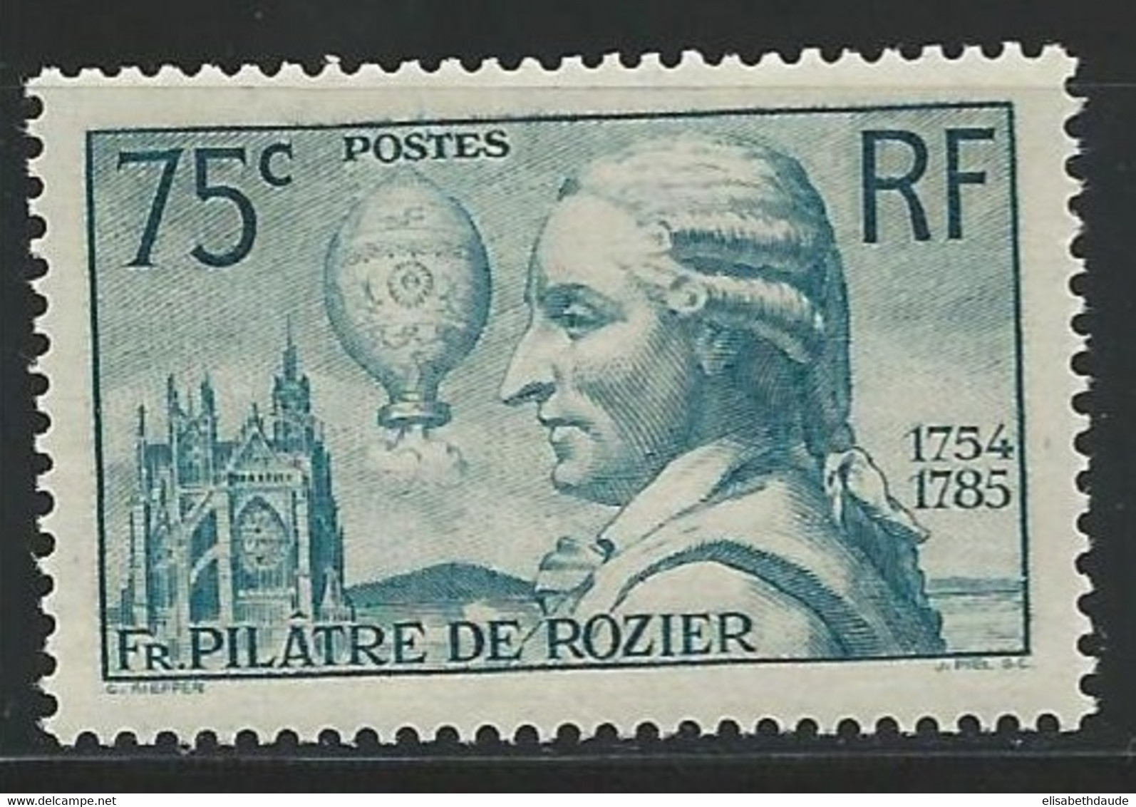 1936 - YVERT N° 313 * MLH - COTE = 20 EUR. - Nuevos