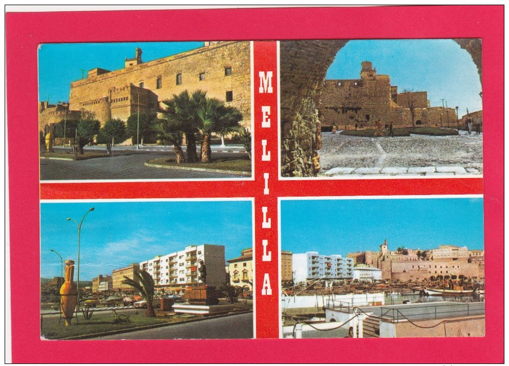 Multi View Of Melilla, Melilla Is A Spanish City Located On The North Coast Of Africa,  U24. - Other & Unclassified