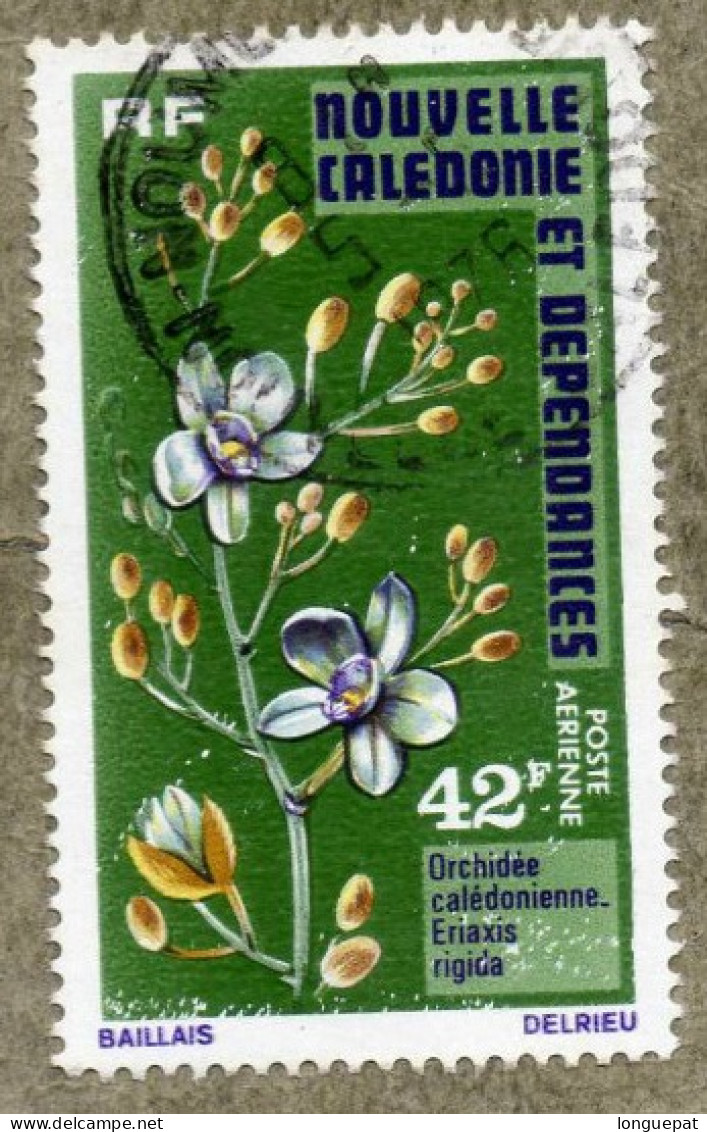 Nelle CALEDONIE : Orchidées : Eriaxis Rigida - Fleur - - Used Stamps