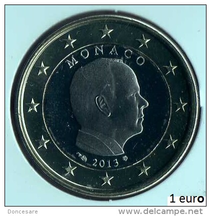 ** RARE 1 EURO MONACO 2013 NEUVE  ** - Monaco