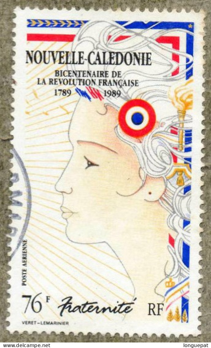 Nelle CALEDONIE : Bicentenaire De La Révolution Française- Figure Allégorique : La Fraternité - - Used Stamps