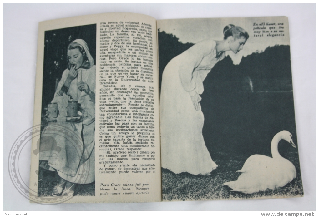 Old 1950´s Small Magazine Cinema/ Movie Actors - 28 Pages, 12 X 16 Cm - Actress: Grace Kelly - Zeitschriften