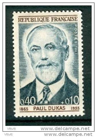 FRANCE, 1965, N° 1444** (Yvert Et Tellier) TBE, Paul Dukas - Unused Stamps
