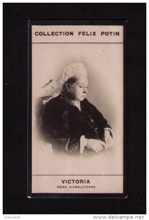 Petite Photo 1ère Collection Félix Potin (chocolat), Victoria, Reine D'Angleterre, Vers 1900 - Albums & Collections