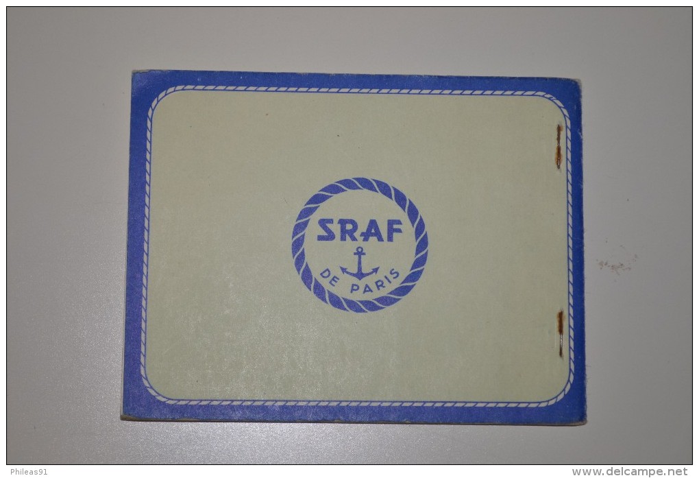 Carnet d'achats du Secrétariat d'Etat à la Marine S.R.A.F. de PARIS
