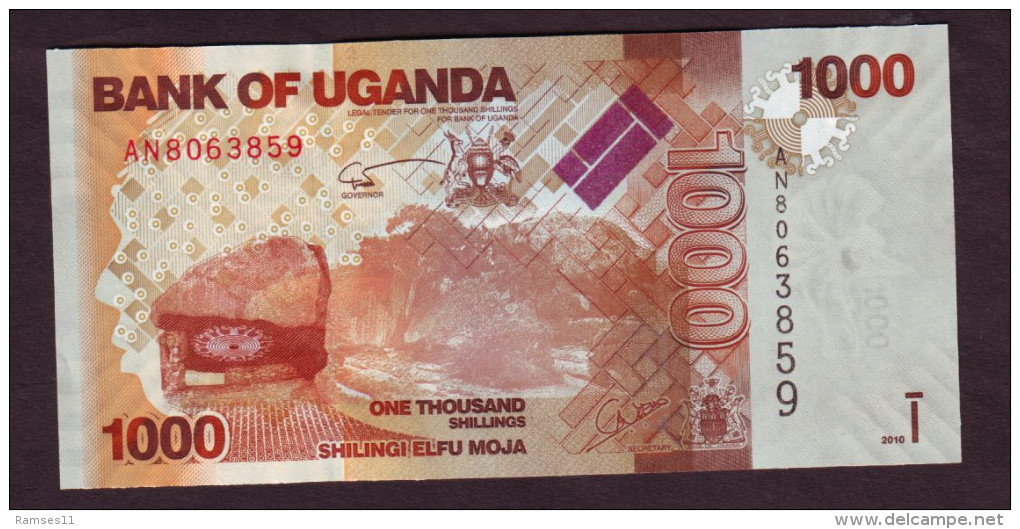 UGANDA - 1000 Shillings - 2010 - Ouganda