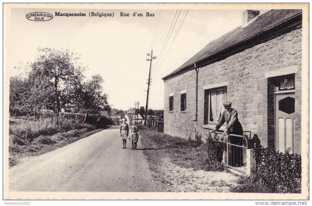 MACQUENOISE : Rue D'en Bas - Momignies