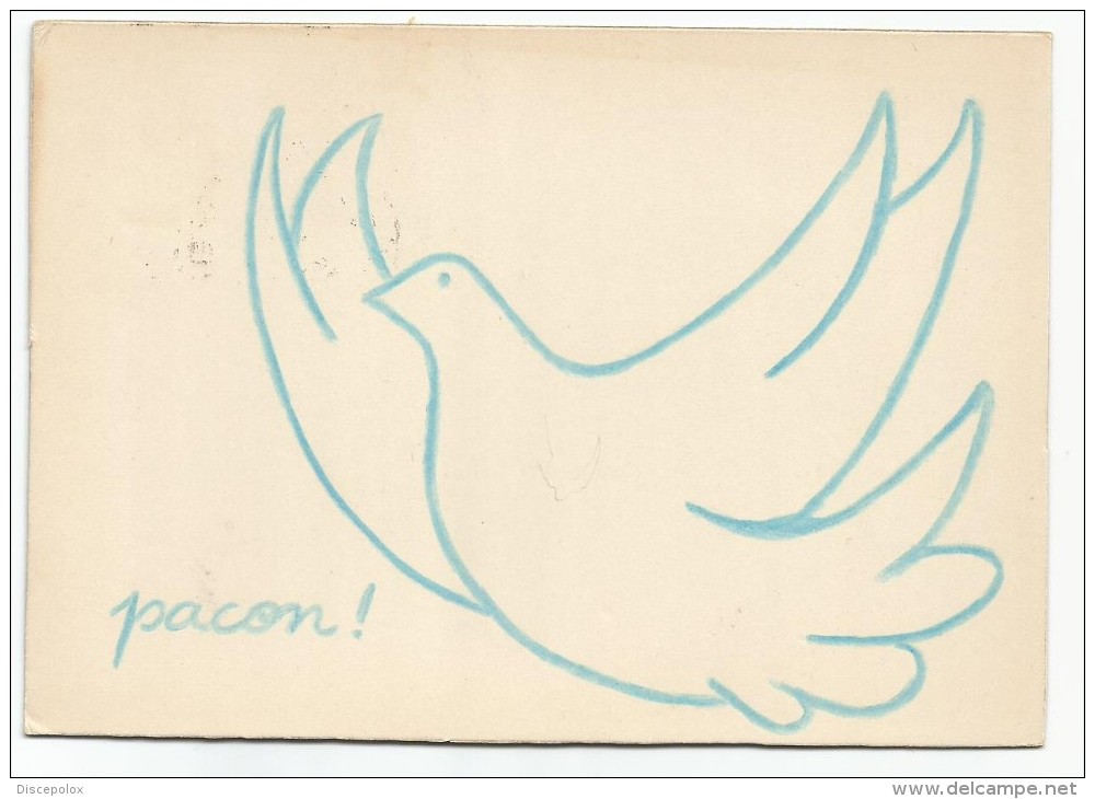 K1603 Esperanto - Pacon Pace Peace Frieden Paix Paz - Nice Stamps Timbres Francobolli / Viaggiata 1982 - Esperanto