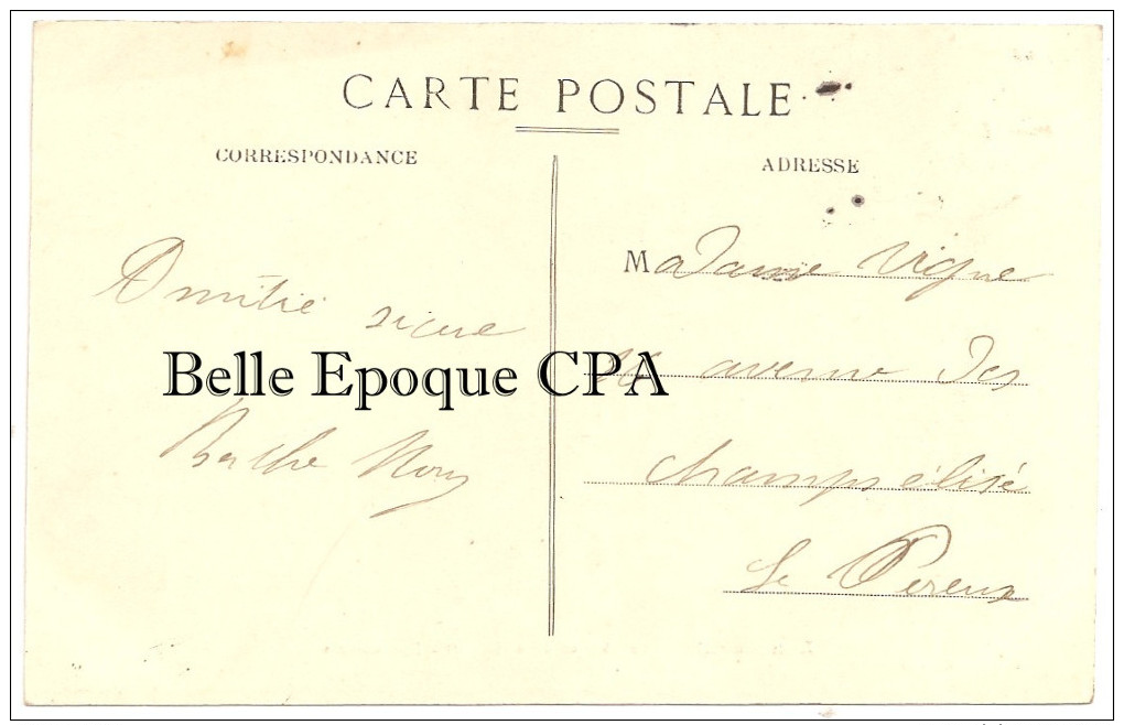 76 - LONGUEVILLE - Le Château De BESNARD - Dépendances ++++ Collection Cassière ++++ Vers Le Perreux, 1913 ++++ RARE - Autres & Non Classés