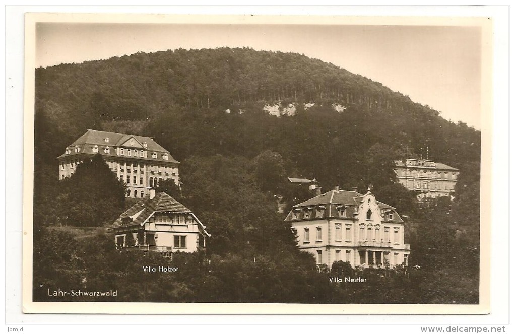 Lahr - Schwarzwald - Villa Holzer - Villa Nestler - Nr 400/136 - 1949 - Lahr