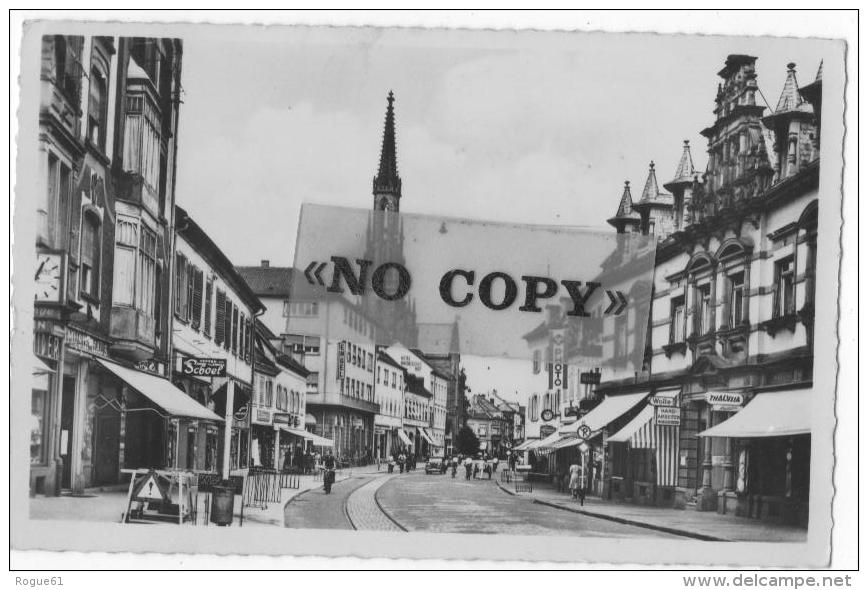 OFFENBURG    -  La Rue Principale - CARTE PHOTO - Offenburg