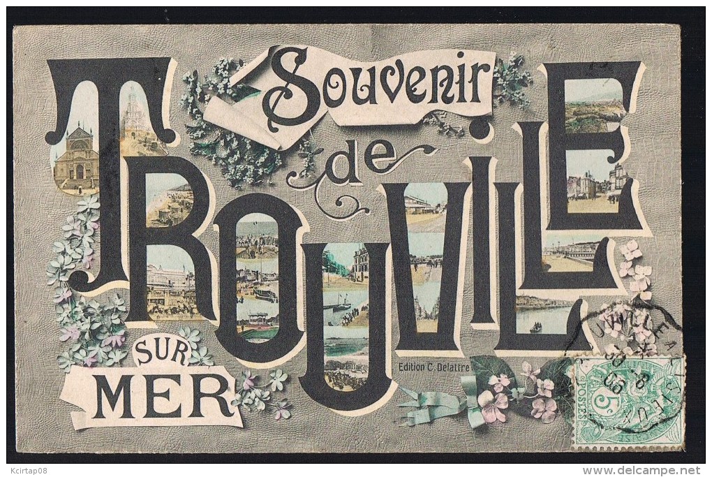 Souvenir De TROUVILLE - SUR - MER . - Trouville