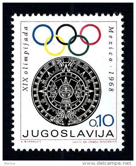 Yugoslsvia 1968: Olympic Committee*** MNH - Unused Stamps