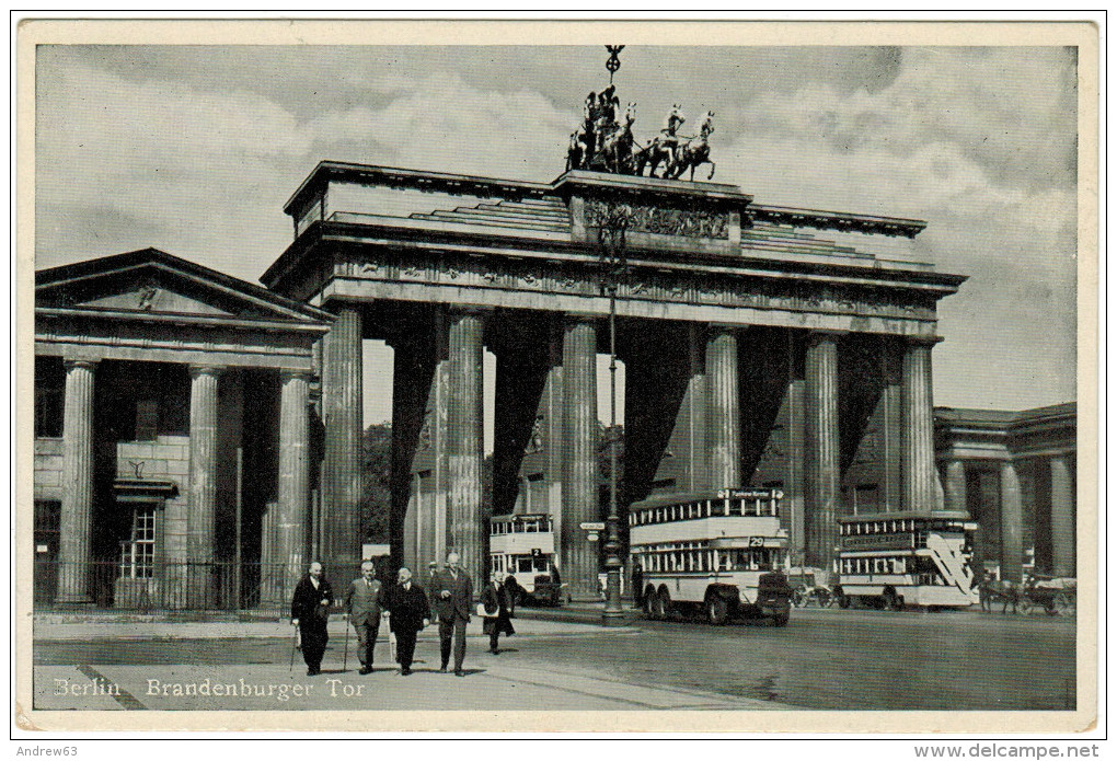 Cartolina - Berlin Brandenburger Tor - New - Porta Di Brandeburgo