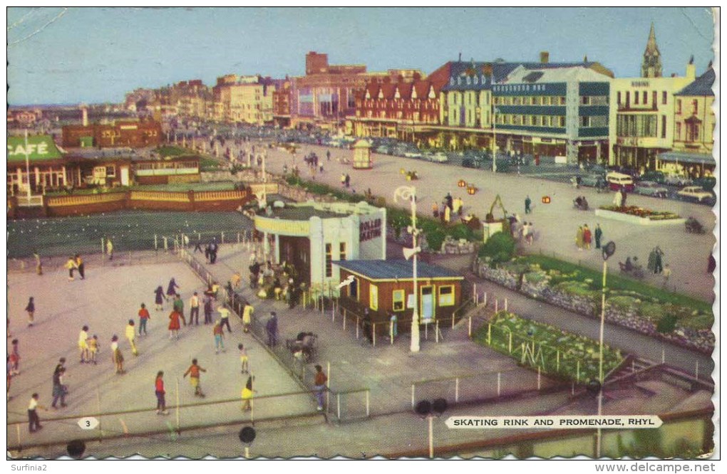 CLWYD - RHYL - SKATING RINK AND PROMENADE Clw131 - Flintshire