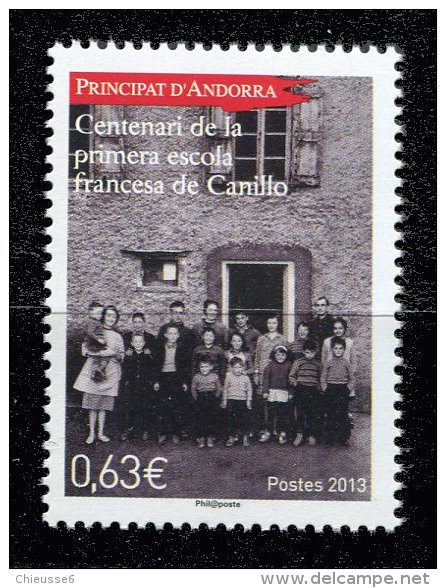 Andorre**   N° 644 - Cent. De La Première école - Neufs