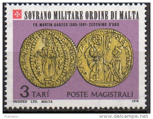 PIA - SMOM - 1978 : Antiche Monete Dell' Ordine - (UN 149-54) - Sovrano Militare Ordine Di Malta