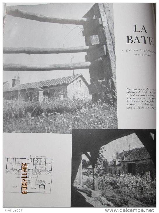 Maison  Architecture OLLAINVILLE   LE MOULIN DE TREVOIX  + LA BATE  ROCHEFORT  EN YVELINES - Autres & Non Classés