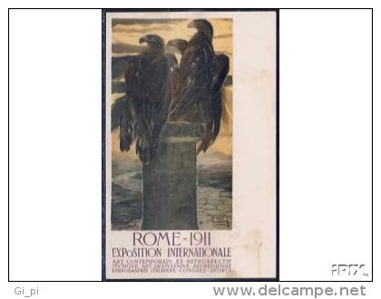 I036  - CAMBELLOTTI  -ROMA 1911 - Esposizioni