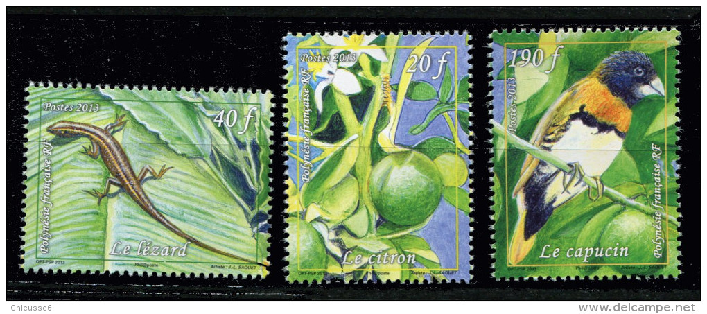 Polynésie ** - Faune  Et Flore - Unused Stamps