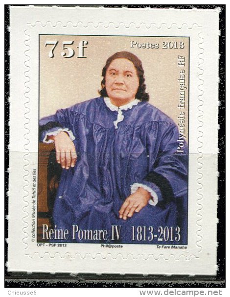 Polynésie ** N° 1016 - Pomare IV - Unused Stamps