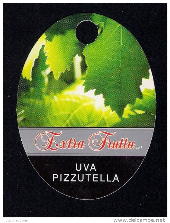 # EXTRA FRUTTA SEEDLESS TABLE GRAPE Italy Fruit Tag Balise Etiqueta Anhänger Cartellino Uva Raisin Uvas Traube - Fruits & Vegetables