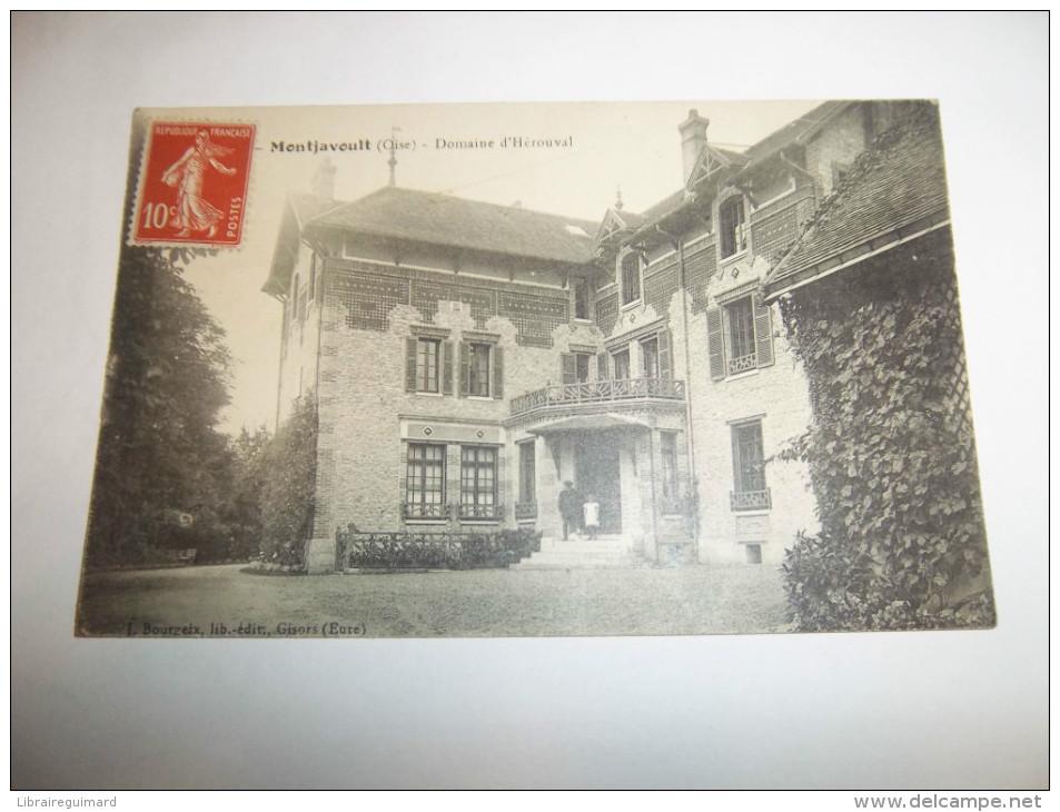 2wum - CPA  - MONTJAVOULT - Domaine D'Hérouval - [60] - Oise - Montjavoult