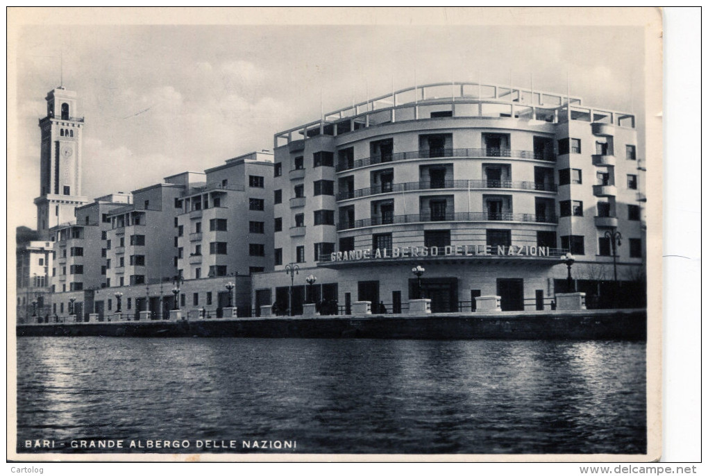 Bari. Grande Albergo Delle Nazioni - Bari