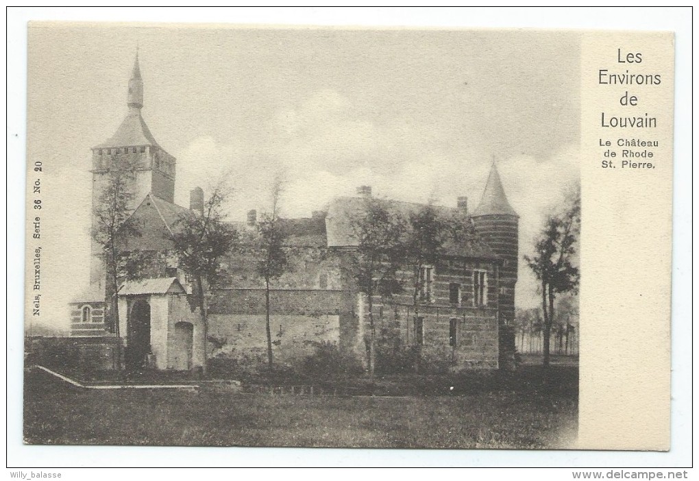 Carte Postale - Les Environs De Louvain - Château De RHODE ST PIERRE - SINT PIETERS RODE - CPA   // - Holsbeek