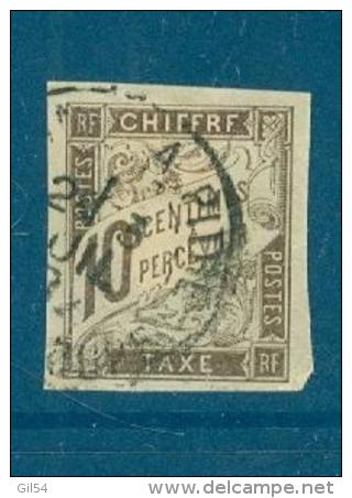 Colonie Générale Taxe N°19 Oblitéré  Cad . Pointe à Pitre  Juin 1904 -  Lr18802 - Used Stamps