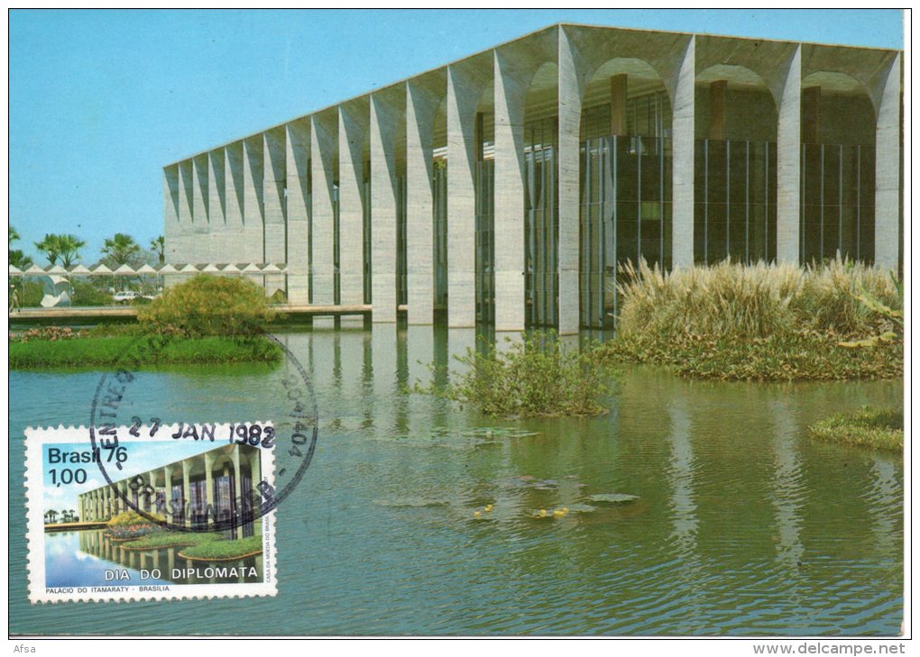 Maxi-card Itamaraty Palace - Cartes-maximum